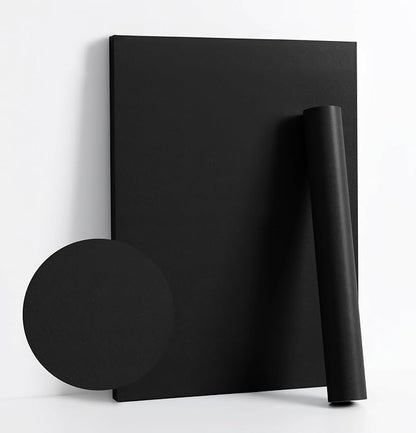 Dimoon 394''x17.7'' Black Peel and Stick Wallpaper Contact Paper Modern Self by DIYYOURMOON
