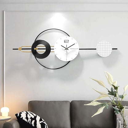 Large Wall Clock for Living Room, Modern Decorative Silent Battery Operated - Image 2