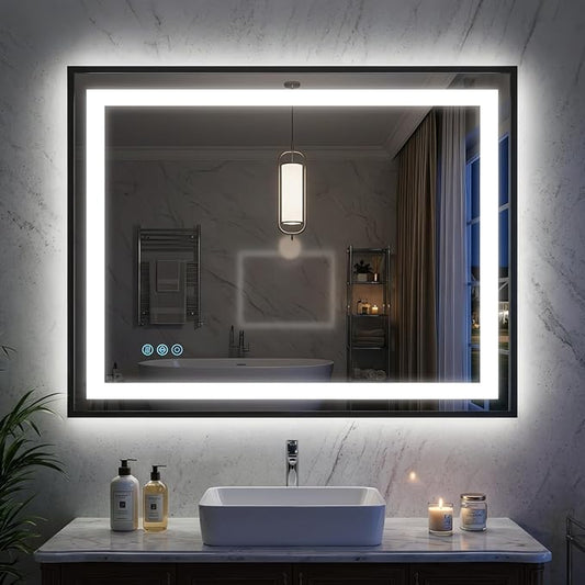 Antok 30X36 LED Bathroom Mirror by AntokMirror