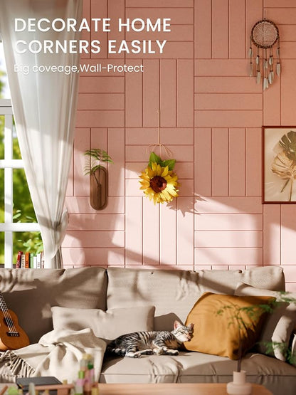 Bumusty Large Cork Board Alternative-36 x 24" Felt Bulletin Board Tiles - Image 4
