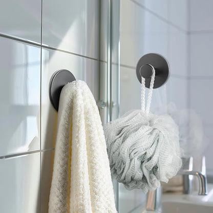 bussdis 10-Pack White Adhesive Wall Hook - Image 6