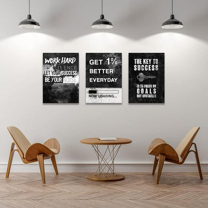 KAWAHONE Success Canvas Wall Art - Image 5