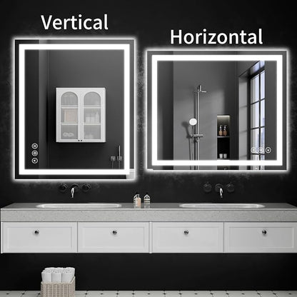 LED Bathroom Mirrors 36"x40" Bathroom Mirror - Image 9