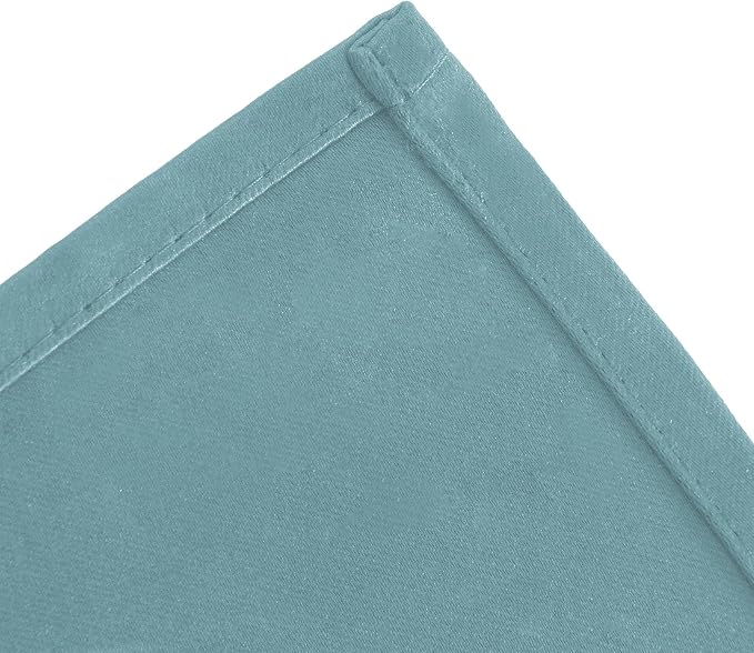 LEMOMO Stone Blue Thermal Blackout Curtains/52 x 95 Inch/Set of 2 Panels Room - Image 7