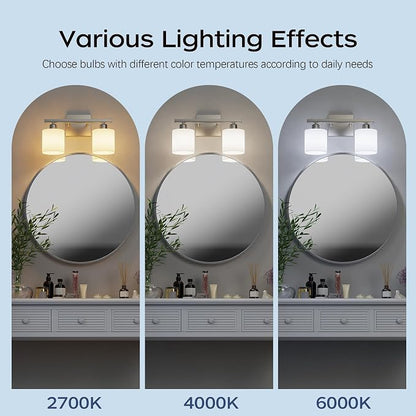 PARTPHONER Bathroom Light Fixtures, Bathroom Lighting Fixtures Over Mirror - Image 6