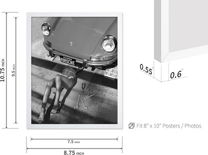 Poster Master Woman Under Classic Car Poster - Image 3