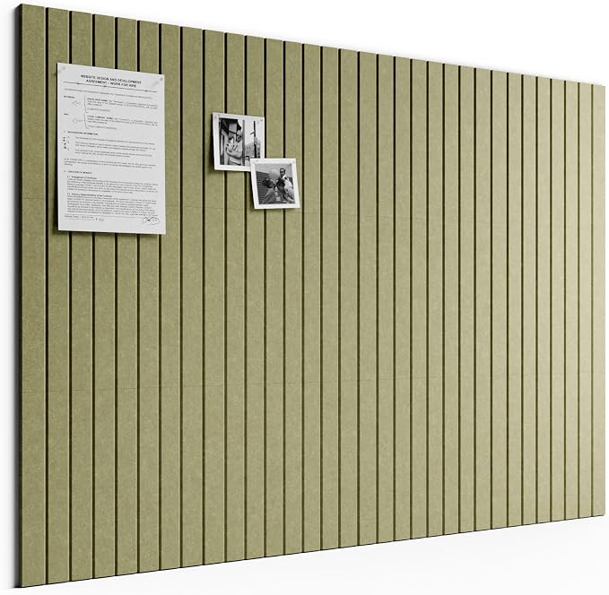 Bumusty Large Cork Board Alternative-48 x 36" Felt Bulletin Board Tiles by BUMUSTY
