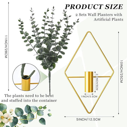 Jexine 8 Pcs Hanging Planters - Image 2