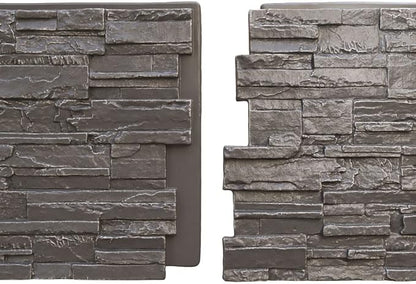 Ekena Millwork 48 5/8"W x 24 3/4"H x 1 1/4"D Cascade Stacked Stone, StoneWall - Image 8
