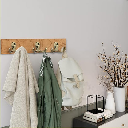 IBosins 10 Pack Heavy Duty Double Prong Coat Hooks Wall Mounted - Image 4