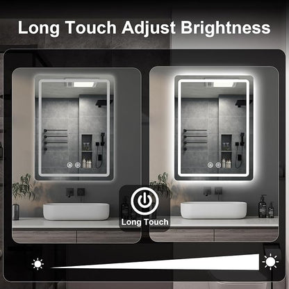 LED Bathroom Mirror, 20x28 in Vanity Mirrors - Image 5