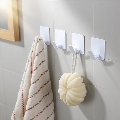 DELITON 4 Pack Adhesive Towel Hooks - Image 3