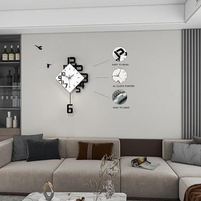 Decorative Wall Clock for Living Room Decor Large Modern Wall Clocks - Image 4