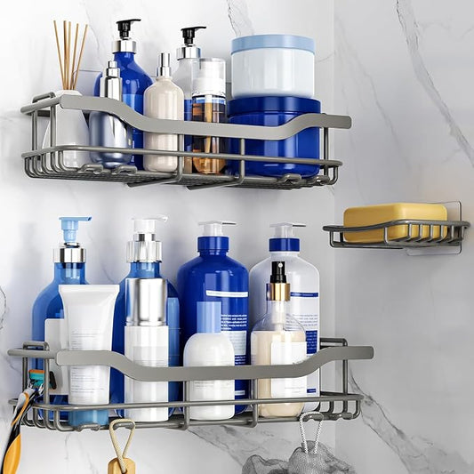 OMAIRA 3-Pack Shower Caddy - Image 2