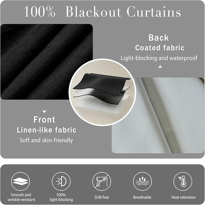 Peel & Stick 100% Blackout Panel - Image 4
