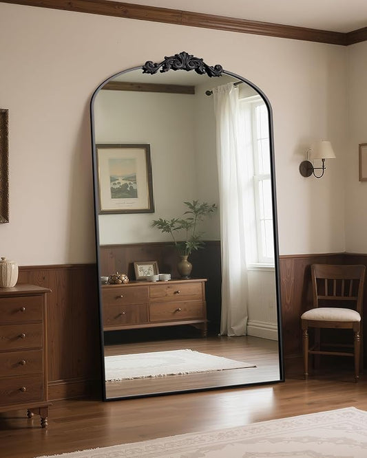 Antok Arched Full Length Mirror, Full Body Mirrors - Image 2