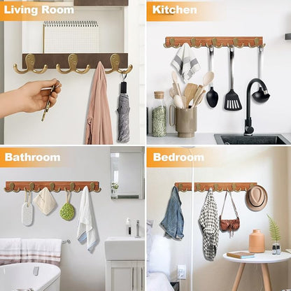 CBWLWJ 10 Pack Coat Hooks Wall Hooks - Image 2