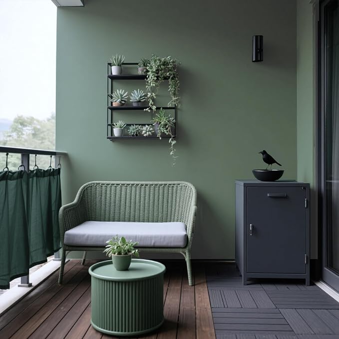 Yancorp 24"x120" Matte Sage Green Peel and Stick Wallpaper - Image 3