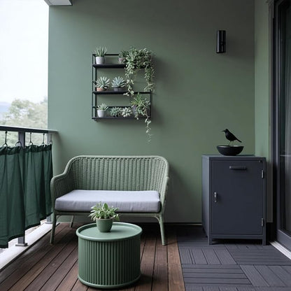 Yancorp 16"x394" Matte Sage Green Peel and Stick Wallpaper Removable Contact - Image 4