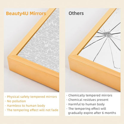 Beauty4U 79" x 39" Full Length Mirror - Image 4