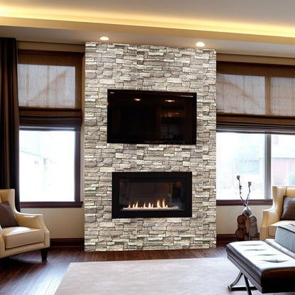 Yutianli 10PSC 3D Wall Panels Peel and Stick Faux Brick Wall Panels - Image 5