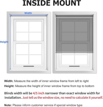 LazBlinds Cordless Bamboo Blinds, Roll Up Shades - Image 6
