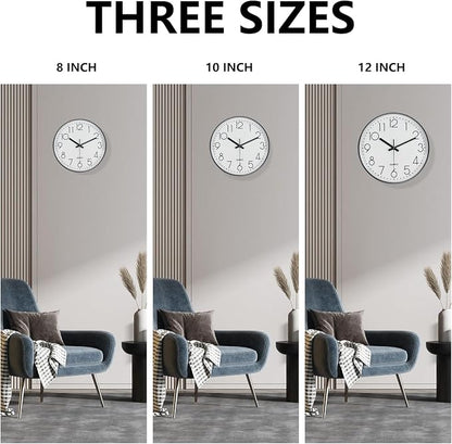 Modern Silent Wall Clock - Image 9