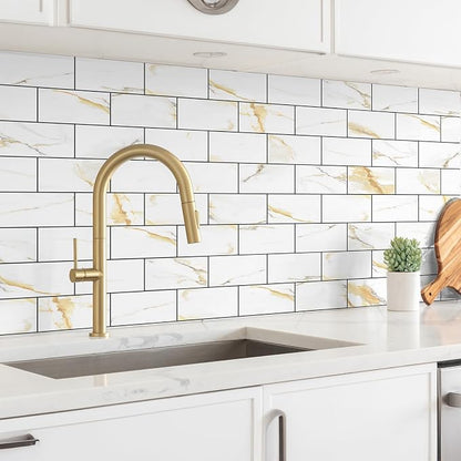 StyloVue 4 Pieces Peel and Stick Backsplash - Image 3