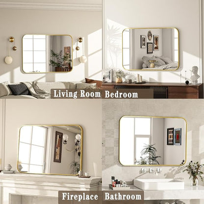 26×38 Inch Bathroom Mirror - Image 5