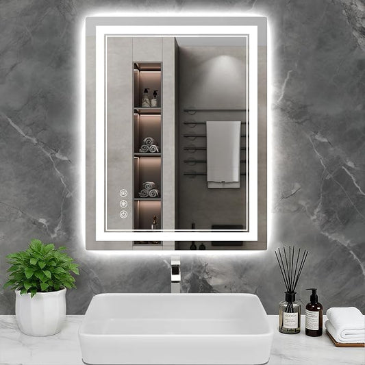 28x36Inch LED Bathroom Mirror by Wedhouc