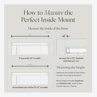 CHICOLOGY Cordless Mini Blinds, 1 Inch Vinyl Window Blinds, Room Darkening & - Image 7