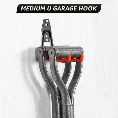 40 Pack Garage Hooks, Heavy Duty Steel Wall Mount Utility Hangers - Image 6