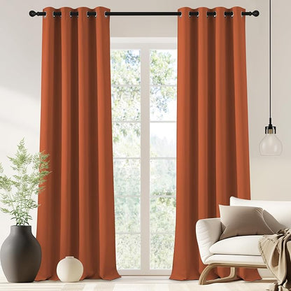 NICETOWN Blackout Drapery Curtain Panel 90 inches Long by NICETOWN