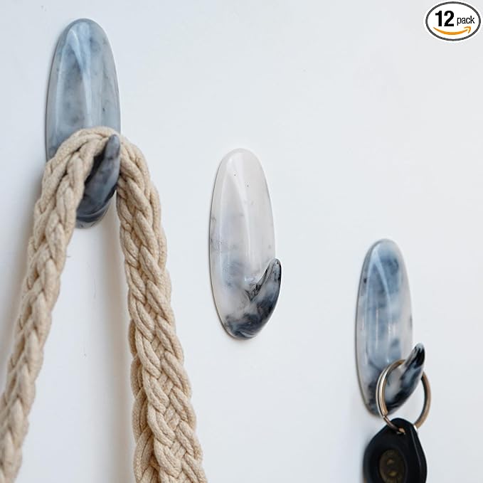 Indian Shelf Decorative Resin Adhesive Wall Hooks by IndianShelf