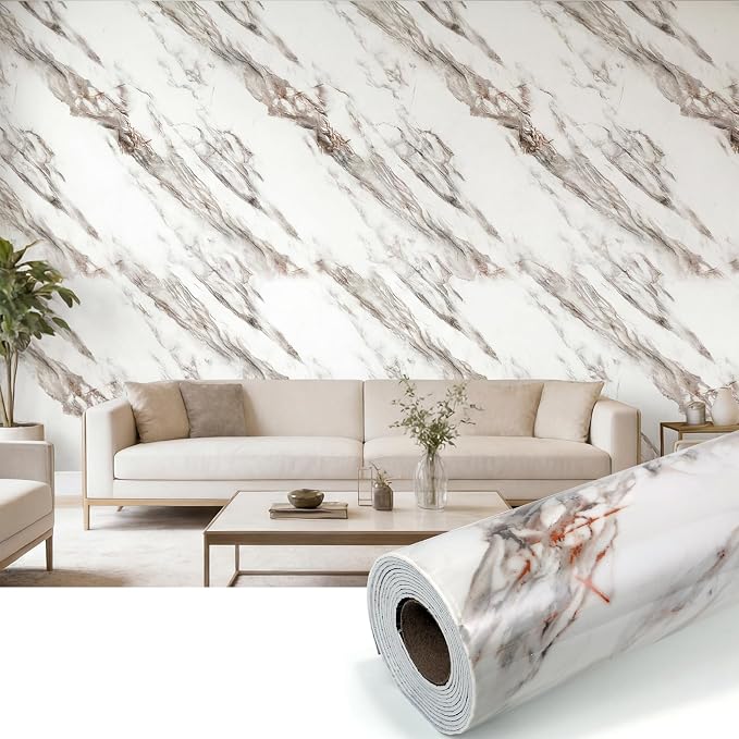 KASARO Peel and Stick Backsplash Wall Tile, 118 × 47 inch Self-Adhesive Thicker - Image 7