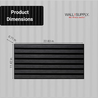 Wall!Supply 3D Soundproof Wall Panels – Acoustic Anthracite Finish – EPS Foam - Image 5