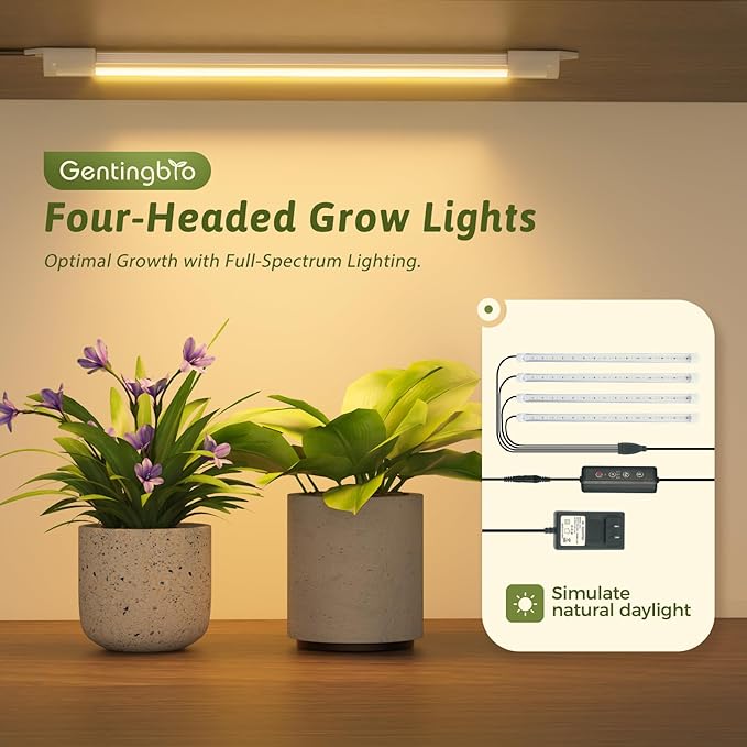 Plant Stand With Grow Light Indoor Outdoor Tall Wide Plant Shelf Metal Waterproof Black Plant Rack for Multiple Plant Holder Flower Pot Table 5 Tiers