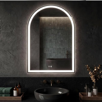 DUMOS 28"×36" LED Bathroom Mirror - Image 8