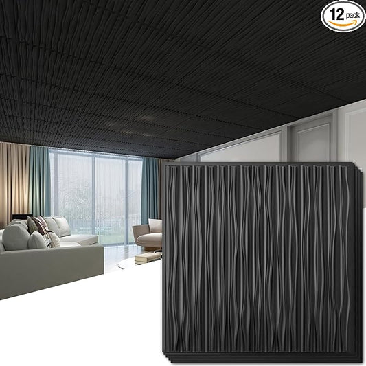 Art3dwallpanels Ceiling Tiles 24 x 24 by Art3dwallpanels