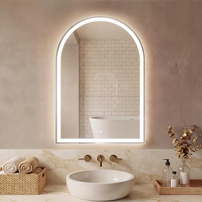 DUMOS 24"×36" LED Bathroom Mirror by DumosLifestyle