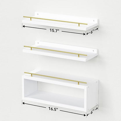 WOPITUES Floating Shelves for Wall - Image 3