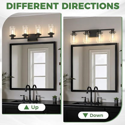 DORESshop 4-Light Vanity Light Fixtures, Modern Vanity Lights - Image 6