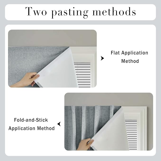 Self-Adhesive Complete 100% Blackout Curtain - Image 5