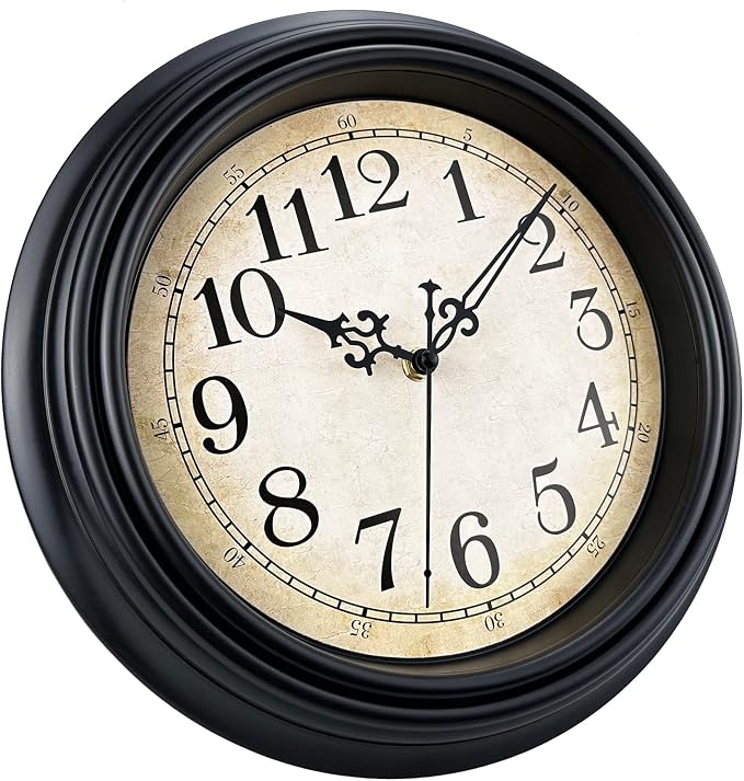 Plumeet Extra Large Retro Wall Clock - Image 5