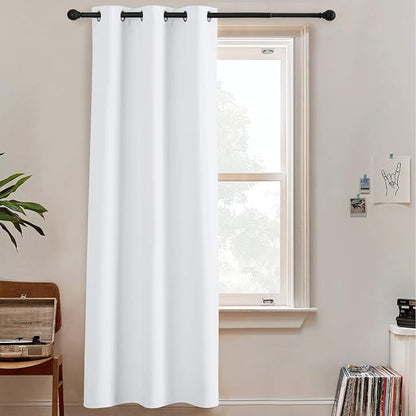RYB HOME White Room Seperating Divider Curtain Privacy Noise Dampening Energy by RYBHOME