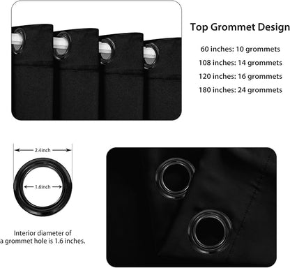 BONZER Black Curtain Dividers - Image 2