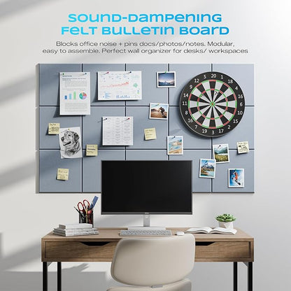 12 Pack Self-Adhesive Acoustic Panels, Soundproof Wall Panels - Image 4