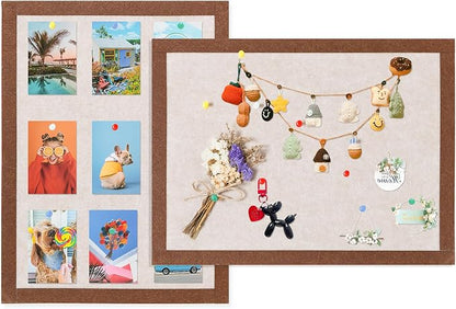 Felt Bulletin Board, 15.7''X 11.8'' corkboard Pin Board by SayHellotoGoodLife