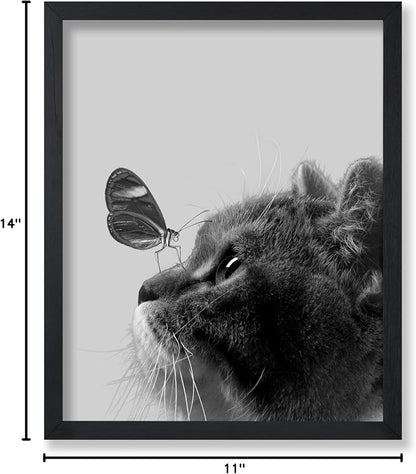 Poster Master Butterfly on Cat Print - Image 7