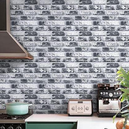 Commomy 3D Peel and Stick Brick Tiles - Image 8
